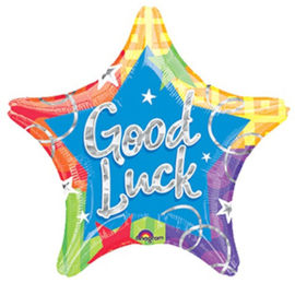 Anagram בלון מיילר 18-אנגלית Good Luck כוכב צבעו