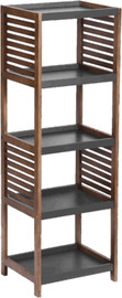 S-Free כוננית במבוק 5 מדפים דגם אמזון – גובה 109 ס״מ