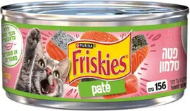 Friskies פריסקיז פטה סלמון 156 גר