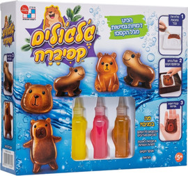 AM AV ערכת יצירה ג'לג'ולים: הכנת דמויות גמישות מג'ל הקסם - קפיברה