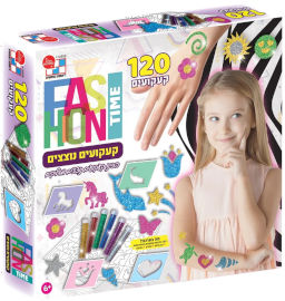 דיאמנט ערכת יצירה להכנת 120 קעקועים נוצצים ומדליקים