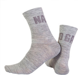 Nalini גרבי רכיבה טרמיים BLU SOCKS אפור-שחור מצמר מרינו מחמם ומנדף