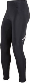 Nalini מכנס רכיבת אופניים מידות גדולות ארוך Logo Pants שחור טרמי מחמם ומנדף
