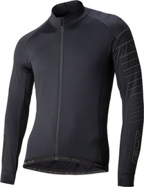 Nalini חולצת רכיבה לאופניים לגברים X Protector Wind Jersey שחור מתקדמת ושוברת רוח