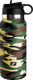 PIPEDREAM PDX PLUS FAP FLASK - HAPPY CAMPER  DISCREET STROKER - סטרוקר מוסווה לגבר בעיצוב צבאי