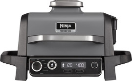 NINJA גריל מנגל חשמלי ומעשנת Ninja Woodfire OG701