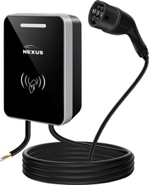 Nexus עמדת טעינה חכמה Nexus App 22KW עם כבל 5 מטר מובנה