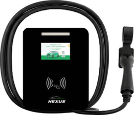 Nexus עמדת טעינה חכמה Nexus Touch 22KW עם כבל 5 מטר מובנה
