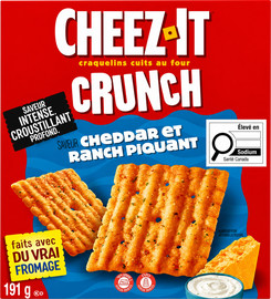 קלוגס Cheeze-IT ranch ציז איט גבינה ראנץ מתובל
