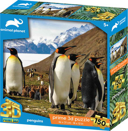 Prime 3D פאזל תלת מימד פינגווינים משפחה 150 חלקים מבית Prime 3D