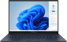 ASUS מחשב נייד Asus Zenbook 14" 3K OLED Core Ultra 9 32GB 1TB Win11 Pro כחול
