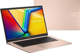 ASUS מחשב נייד ASUS Vivobook 14 14" FHD Core 5 120U 8GB 512GB Win11 Pro תיק ועכבר מתנה + טרה קוטה