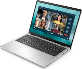 Dell מחשב נייד Dell Pro 14" 2K Core 5 120U 16GB 512GB Win11 Pro כסוף