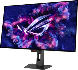 ASUS מסך מחשב גיימינג Asus ROG Strix OLED 26.5" 4K 240Hz QD-OLED שחור