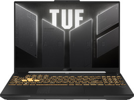 ASUS מחשב נייד גיימינג ASUS TUF Gaming 16 i7-14650HX 32GB 1TB RTX 5060 Win11Pro אפור