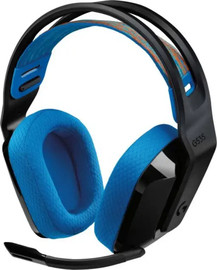 LOGITECH אוזניות גיימינג אלחוטיות Logitech G535 Lightspeed שחור כחול