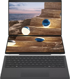 ASUS מחשב נייד עם שני מסכי מגע ASUS Zenbook 14" 3K OLED Core Ultra X9 32GB 2TB Win11 Pro אפור