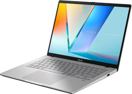 ASUS מחשב נייד ASUS Vivobook S 14 14" Core 5 16GB 512GB Win11 Pro כסוף