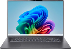 Acer מחשב נייד Acer Aspire 18 AI 18" Ultra 9 16GB 512GB Win11 Home כסוף