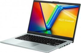 ASUS מחשב נייד Asus Vivobook Go 14 14" Ryzen 5 16GB 1TB win11Pro - Grey-green