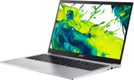 Acer מחשב נייד Acer Aspire Lite 15 15.6" IPS Intel Core 3 8GB 512GB SSD Win11Pro - צבע כסוף