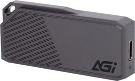 Generic כונן SSD חיצוני AGI ED238 1TB USB-C - צבע אפור