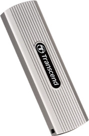 Transcend כונן חיצוני Transcend Portable SSD 3D 2TB - צבע אפור