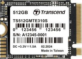 Transcend כונן SSD פנימי Transcend 310S PCIe Gen4 x4 M.2 2230 SSD 512GB
