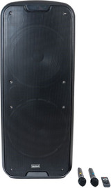 Richtech בידורית ניידת כולל 2 מיקרופונים אלחוטיים RichTech ריצ'טק Studio 215