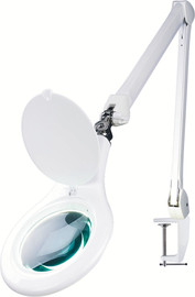DSI Exclusive מנורת לד לופה LED SMD 56  עם זכוכית מגדלת  3 או 5 דיו Desk Lamp