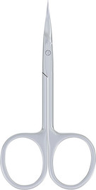 DSI Exclusive מספריים לקוטיקולה ועור 22מ"מ קצה מעוקל Cuticle Scissors