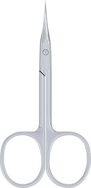 DSI Exclusive מספריים לקוטיקולה ועור 17מ"מ קצה מעוקל Cuticle Scissors