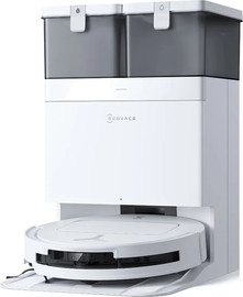 Ecovacs שואב אבק רובוטי שוטף כולל עמדת ריקון אוטומטית Ecovacs אקווקס T50 PRO OMNI לבן