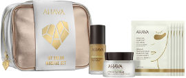 AHAVA קיט תמצית טיפולית ללילה + קרם יום + מסכת עיניים