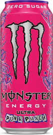 MONSTER Monster Pink Punch zero מונסטר פונץ׳ זירו
