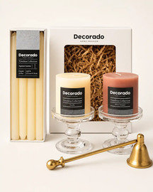 Decorado מארז מתנה מועדון הנרות THE CANDLE CLUB
