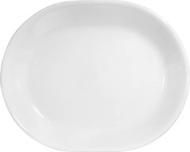 Corelle מגש אובלי דגם Winter Frost White קורנינג