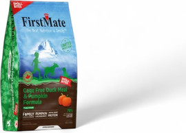 First Mate פירסט מייט לכלב מגזע קטן - לגור / בוגר | נטול דגנים | ברווז & דלעת | 1.8 ק"ג