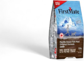First Mate פירסט מייט לכלב מגזע קטן - לכל שלבי החיים | נטול דגנים | דגי אוקיינוס | 5.4 ק"ג