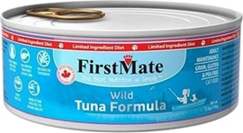 First Mate פירסט מייט - מזון פטה, מלא רטוב לחתול ע"ב טונה אמיתית 156 גר'