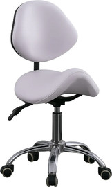 DSI Cosmetics כיסא אוכף מקצועי פרימיום לנוחות מקסימלית,לקוסמטיקאיות, מטפלים מקצועיים וסלוני יופי Professional chair