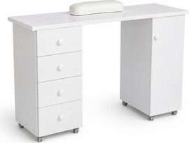 DSI Cosmetics שולחן מניקור מעץ Manicure work table
