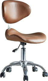 DSI Cosmetics כיסא מקצועי רחב עם משענת קבועה לנוחות מקסימלית,לקוסמטיקאיות, מטפלים מכוני יופי, לקליניקות ולמגוון Professional chair