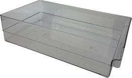 איטלפלסט אירגונית מקרר אקריל צרה נמוכה 37X10.5X4.5