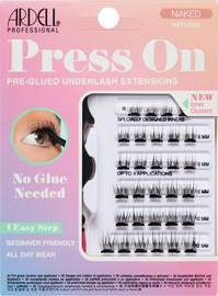 ארדל PRESS ON ריסים מלאכותיות - NAKED NATURAL