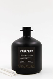 Decorado מפיץ ריח בקבוק שחור FRESH LAUNDRY