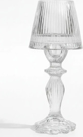 Decorado פמוט LAMP זכוכית 22 ס''מ