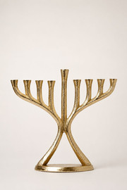 Decorado חנוכיה מעוצבת זהב 22 ס"מ