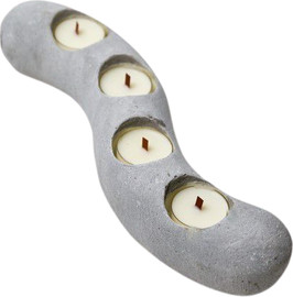 Decorado פמוט בטון 4 קנים