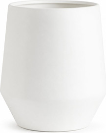 Decorado כד חרס JAR לבן 20 ס"מ